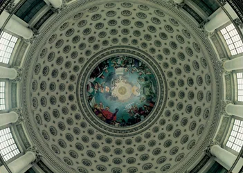 The Apotheosis of St. Genevieve (detail)